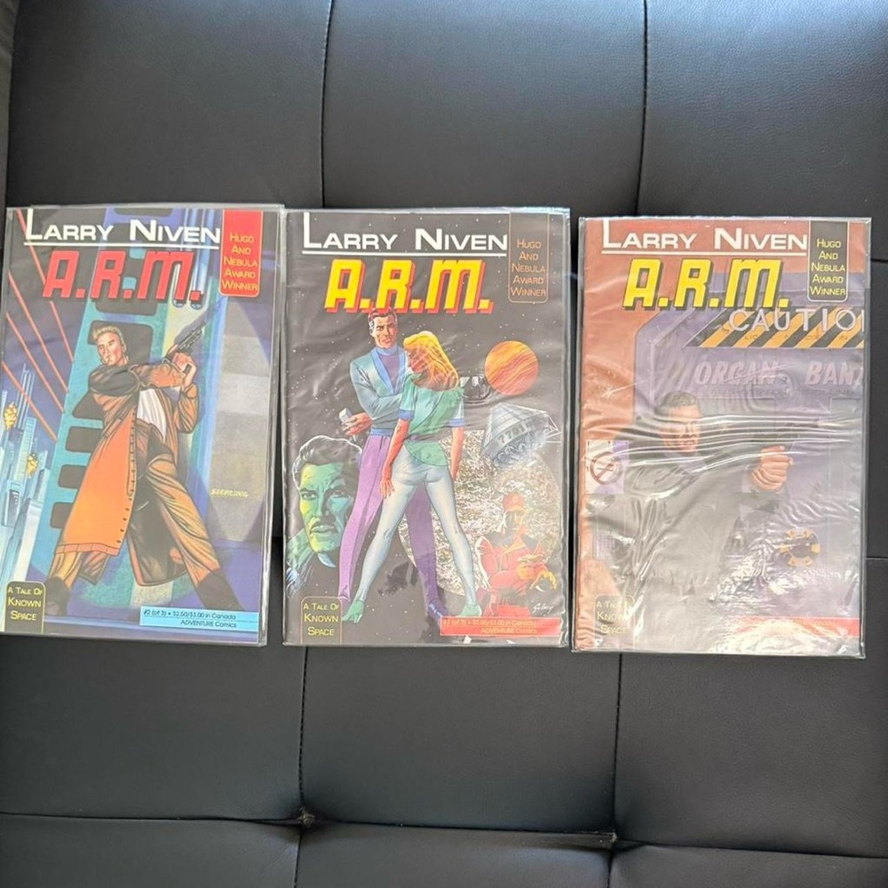 Larry Niven A.R.M Series 1-3 Comics